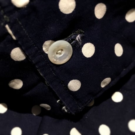 1950〜60's Unknown Pullover Dots L/S Shirt
