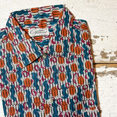 1960's Custom Tailored S/S Shirt Deadstock