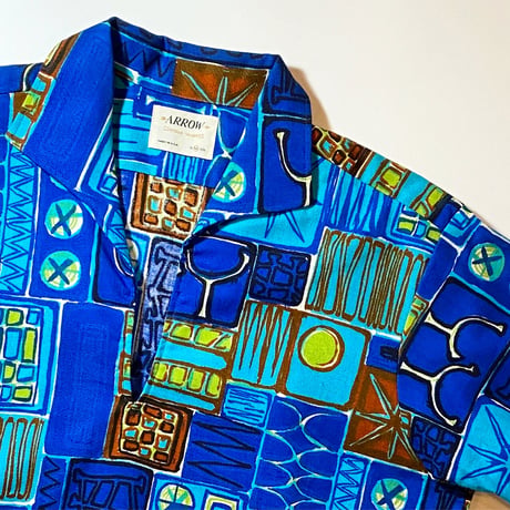 1960's ARROW Skipper Pullover S/S Shirt