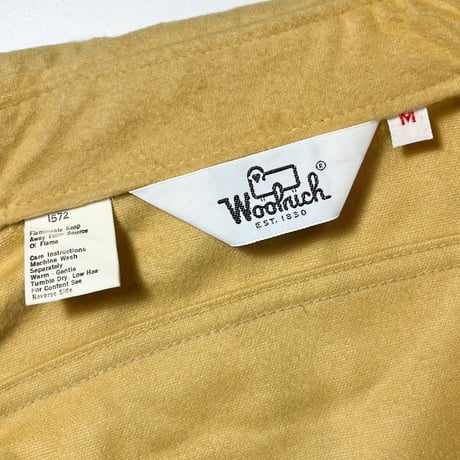 1970's Woolrich Chamois Cloth L/S Shirt Deadstock