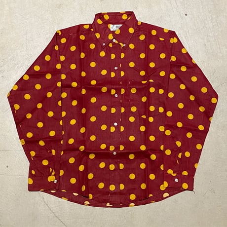 1960's The MOD Dots L/S Shirt Deadstock