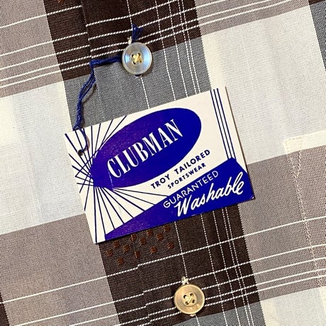 1960's CLUBMAN L/S Shirt Deadstock