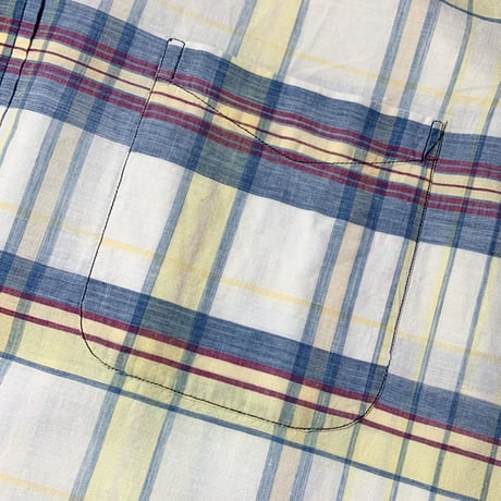 1960〜70's Brooks Brothers Indian Madras L/S Shirt