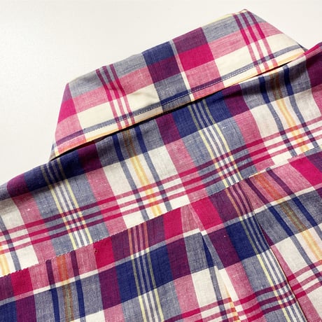 1960〜70's Brooks Brothers Indian Madras S/S Shirt