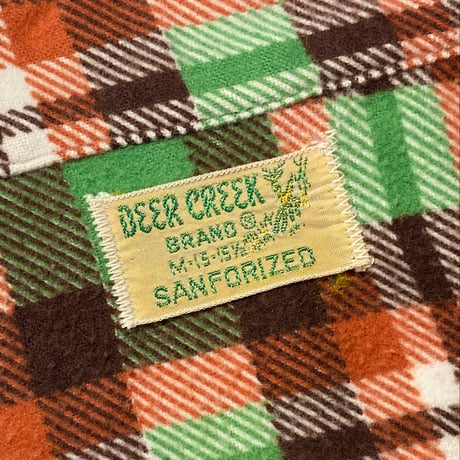 1950's DEER CREEK Flannel L/S Shirt