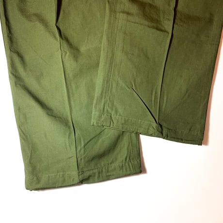 1960's US.ARMY Jungle Fatigue 3rd Trousers Deadstock