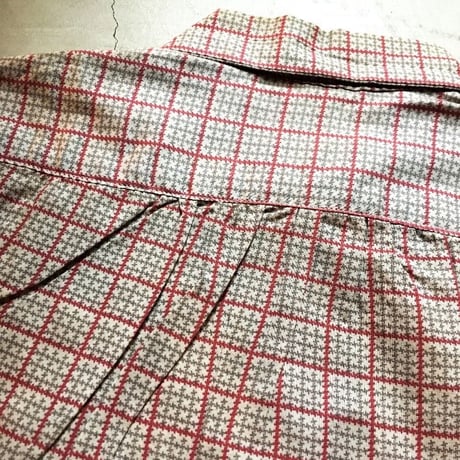 1940〜50's Gold Ribbon L/S Shirt Deadstock