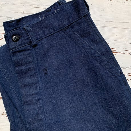 1940's US.NAVY Denim Trousers