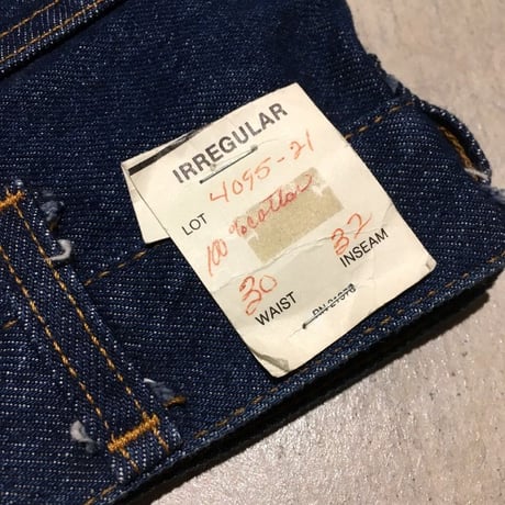 1990's Unknown Denim Pants Deadstock