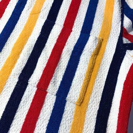 1960's Unknown Pile Skipper Pullover S/S Shirt