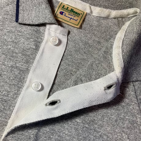 1980's L.L.Bean×Champion Polo S/S Shirt