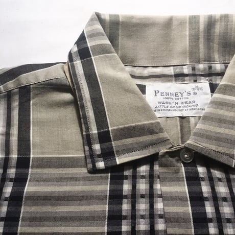 1960's PENNEY'S L/S Shirt Deadstock