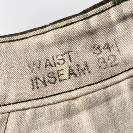 1940's US.ARMY M-43 Field Trousers Deadstock
