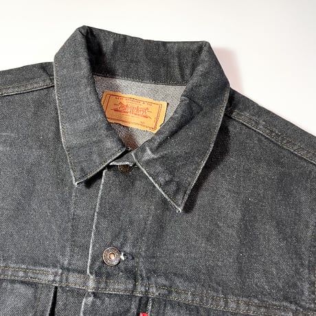 1980's Levi's 70506 Black Denim Jacket