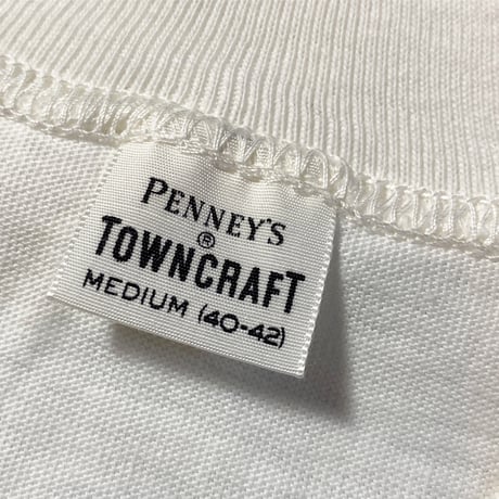 1960's〜 TOWNCRAFT Solid Tee Deadstock