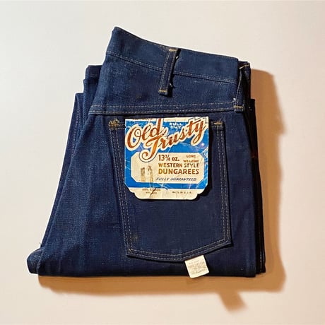1960's Old Trusty Denim Pants Deadstock