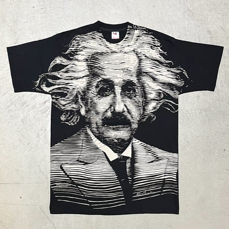 1990's FRUIT OF THE LOOM Albert Einstein Printed Tee