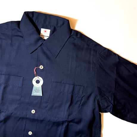 1950's Safe-in-Suds Rayon L/S Shirt Deadstock
