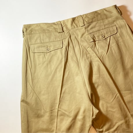 1950〜60's French Army M-52 Chino Trousers Deadstock