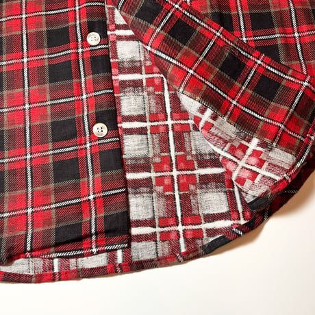 1960's〜 OSHKOSH Flannel L/S Shirt Deadstock