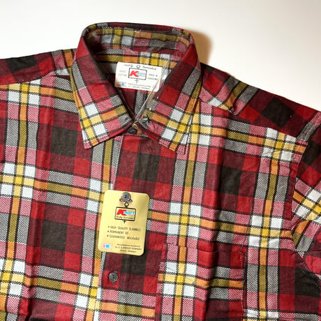 1960's Kmart Flannel L/S Shirt Deadstock