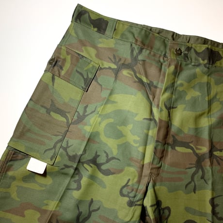 1960〜70's Civilian Leaf Camo Trousers Deadstock