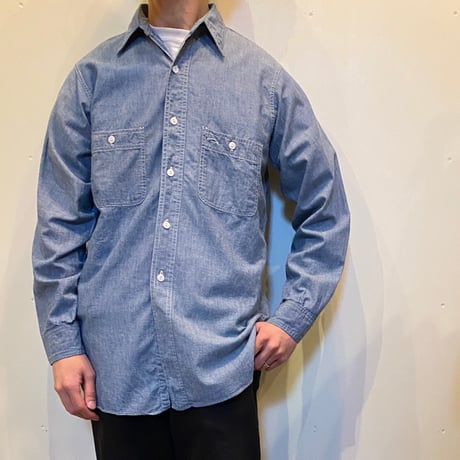 1950's OX-HIDE Chambray L/S Shirt