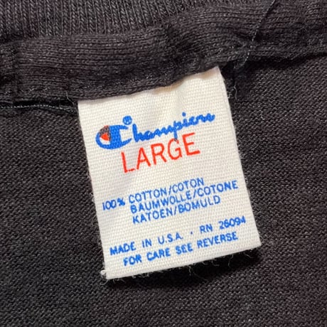 1980's Champion Printed Tee Deadstock