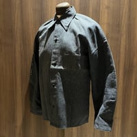 1950's FYRESAFE Black Covert Jacket Deadstock