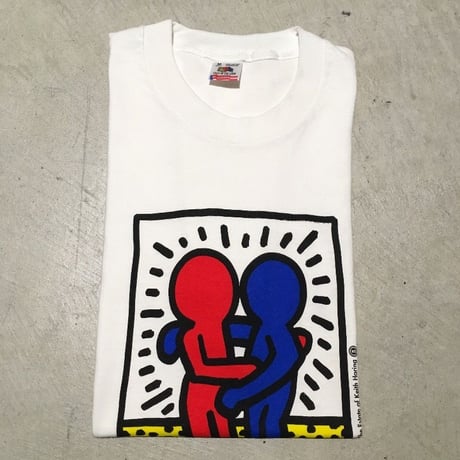 1990's Keith Haring Printed Tee Deadstock