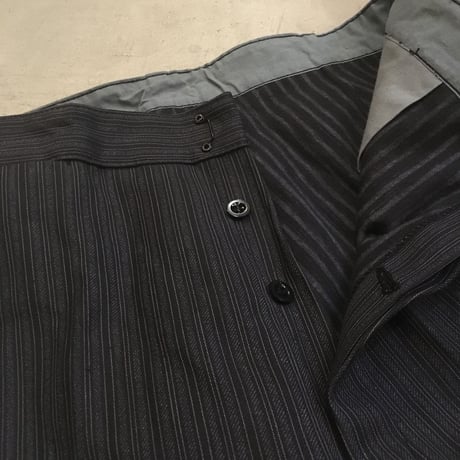 1950's LE MONT ST MICHEL Cotton Trousers Deadstock