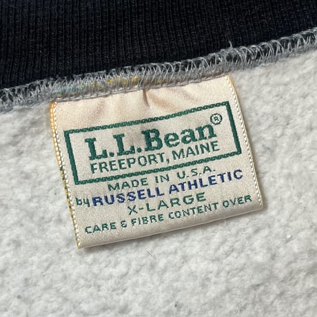 1980's〜 L.L.Bean×RUSSELL Henleyneck Sweat