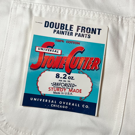 1980's STONE CUTTER Double Knee Painter Pants Deadstock