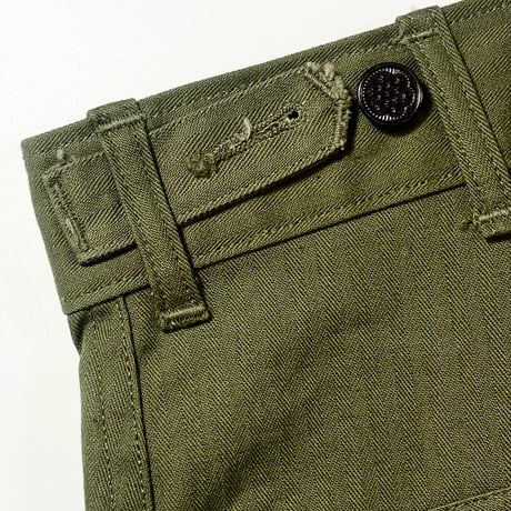 1940's US.ARMY M-47 Herringbone Trousers Deadstock