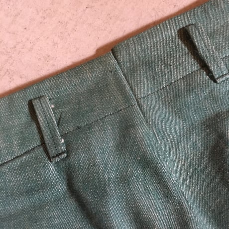 1940's〜 Liberty Pants Shop Green Denim Trousers