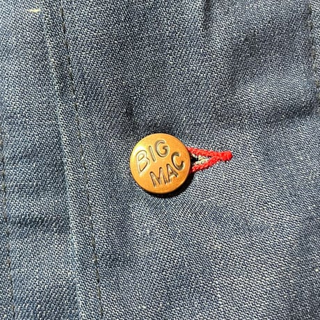 1960's BIG MAC Denim Coverall Deadstock