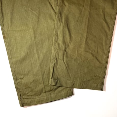 1940's US.ARMY M-43 Herringbone Trousers Deadstock