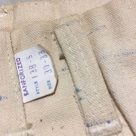 1950's Beverly Blues Cotton Trousers Deadstock