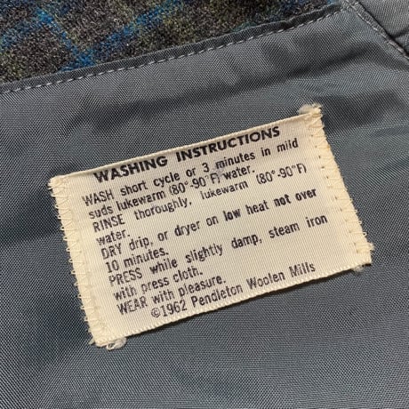 1960's PENDLETON Wool L/S Shirt