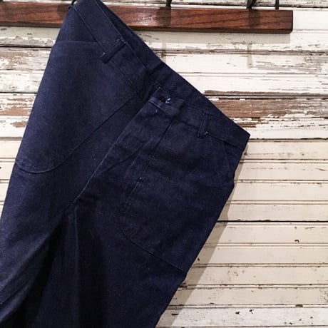 1980's US.NAVY Denim Trousers