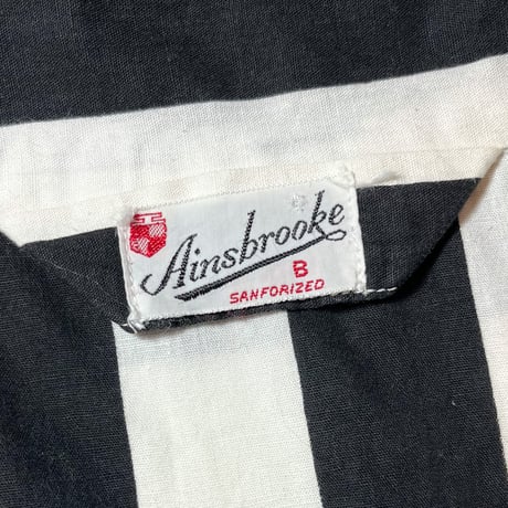 1950〜60's Ainsbrooke Prisoner Like Pajama L/S Shirt