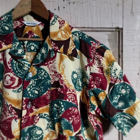 1960's Unknown Cotton Hawaiian S/S Shirt