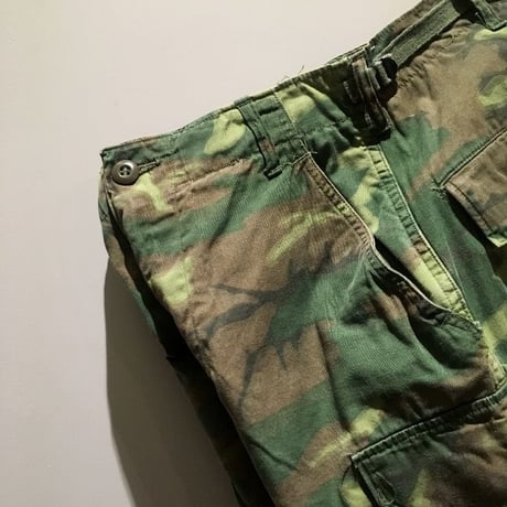 1960's US.ARMY ERDL Non Rip Jungle Fatigue Trousers