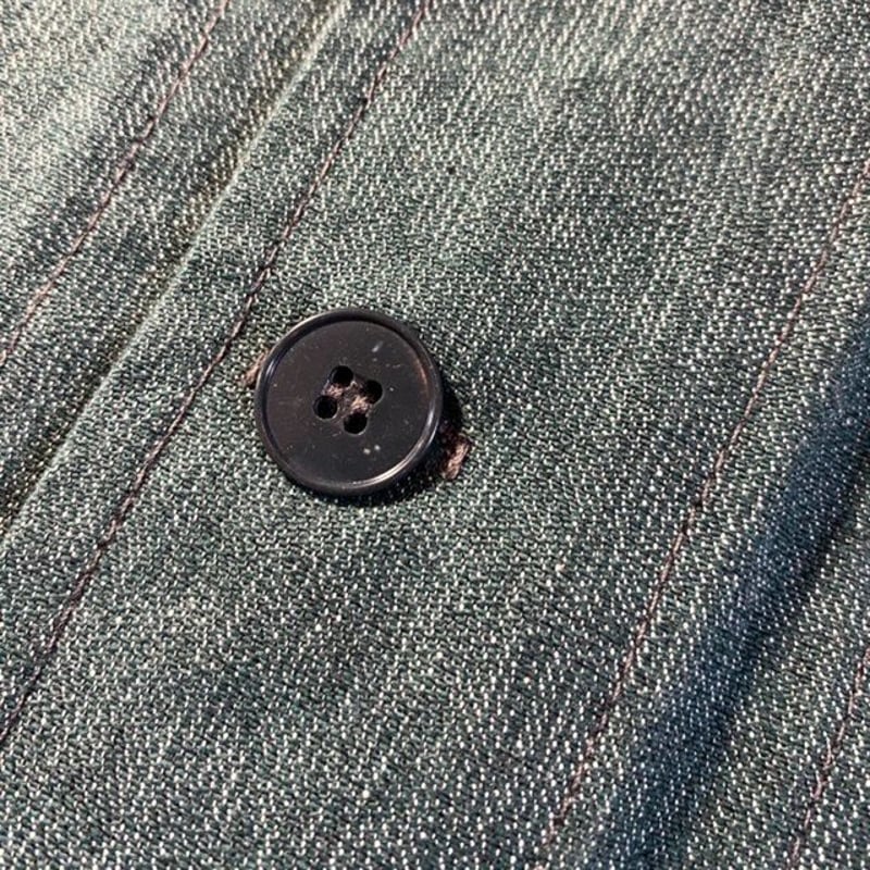 1950's NUNDA Green Chambray Work Jacket Deadsto 1950's NUNDA Green Chambray Work Jacket Deadsto