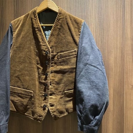 1930's〜 French Unknown Corduroy Jacket
