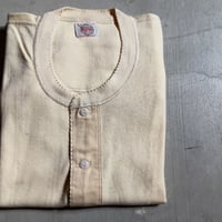 1940's〜 Knox Knit Henleyneck L/S Tee Deadstock