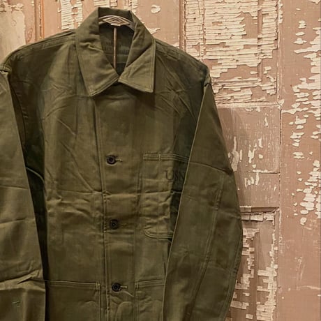1940's US.NAVY N-3 Herringbone Jacket Deadstock
