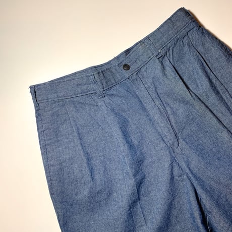 1970's〜 Unknown Chambray Trousers