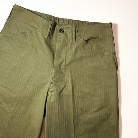 1940's US.NAVY N-3 Herringbone Trousers Deadstock
