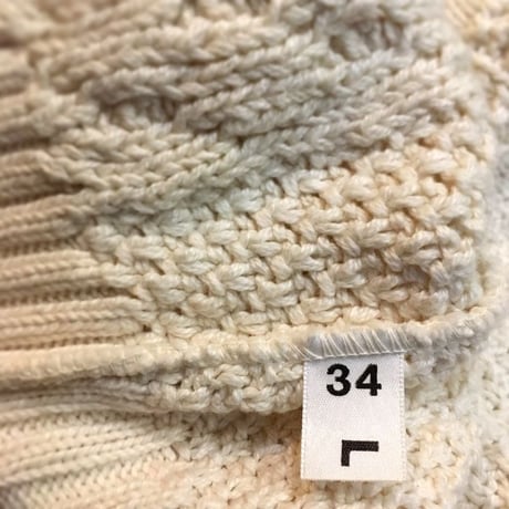 1980's LORD JEFF Cotton Sweater Deadstock